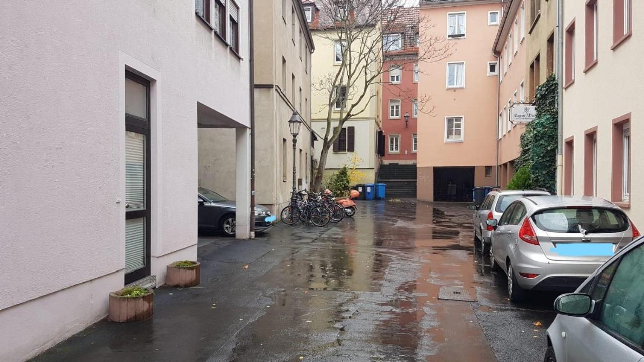 Modernes Apartment Im Herzen Von Würzburg Eksteriør bilde